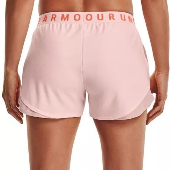 Under Armour Women's Athletic Shorts Light Pink Size S (a3 - Picture 2 of 10